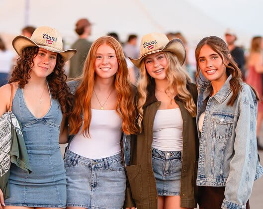 Rock The Runway crowd enjoying the festival