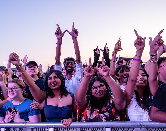 Rock The Runway crowd enjoying the show